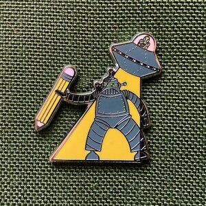 'Abduction' enamel pin